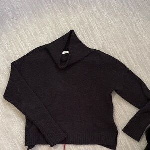 UGG Black Cowl Neck Sweater